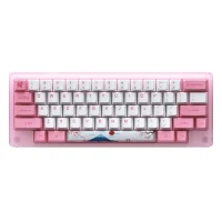 Клавиатура Akko ACR 59 Acrylic Tokyo (Akko CS Jelly Pink) фото 1